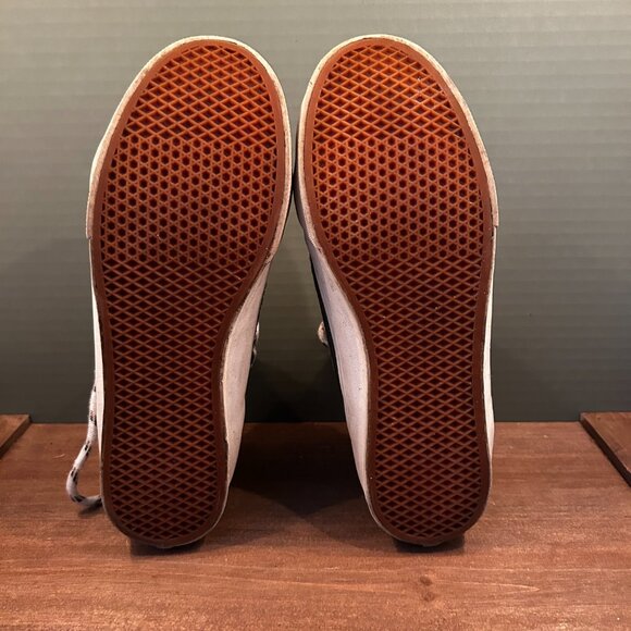 Vans Mens Dark Green Faux Fur Lined High Top Skateboard Shoes Size 6M/7.5W - Picture 11 of 11